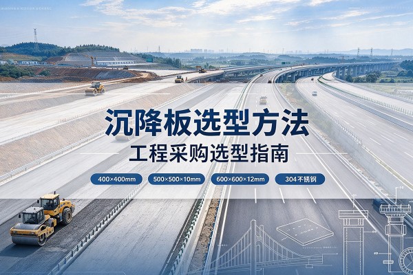易县沉降板选择方法