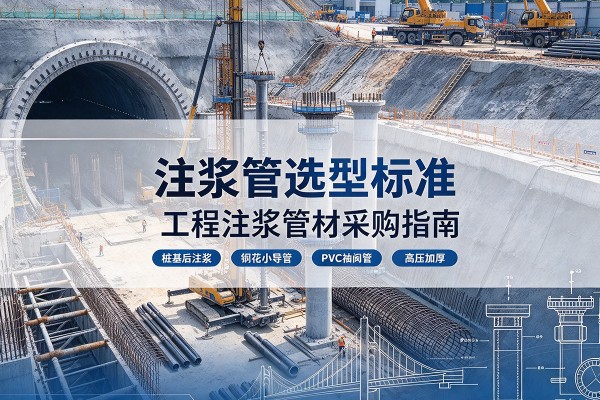 易县注浆管选型标准