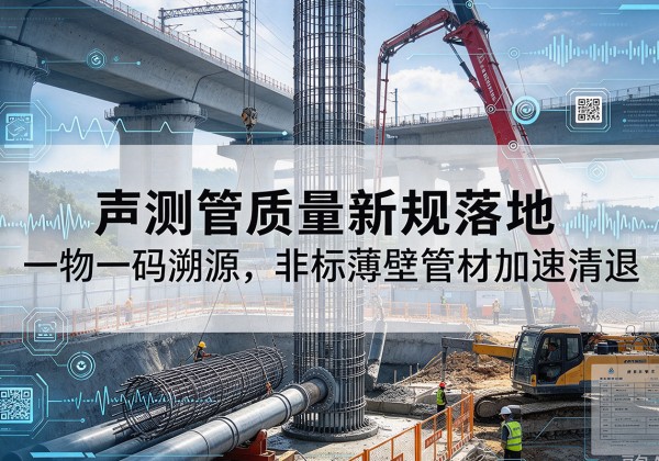 易县声测管质量新规落地，一物一码溯源，非标薄壁管材加速清退