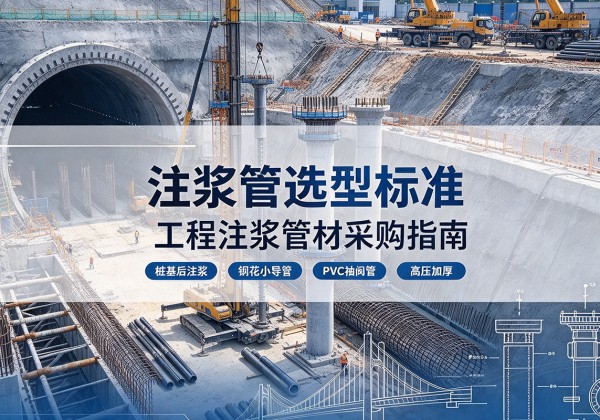 易县注浆管选型标准